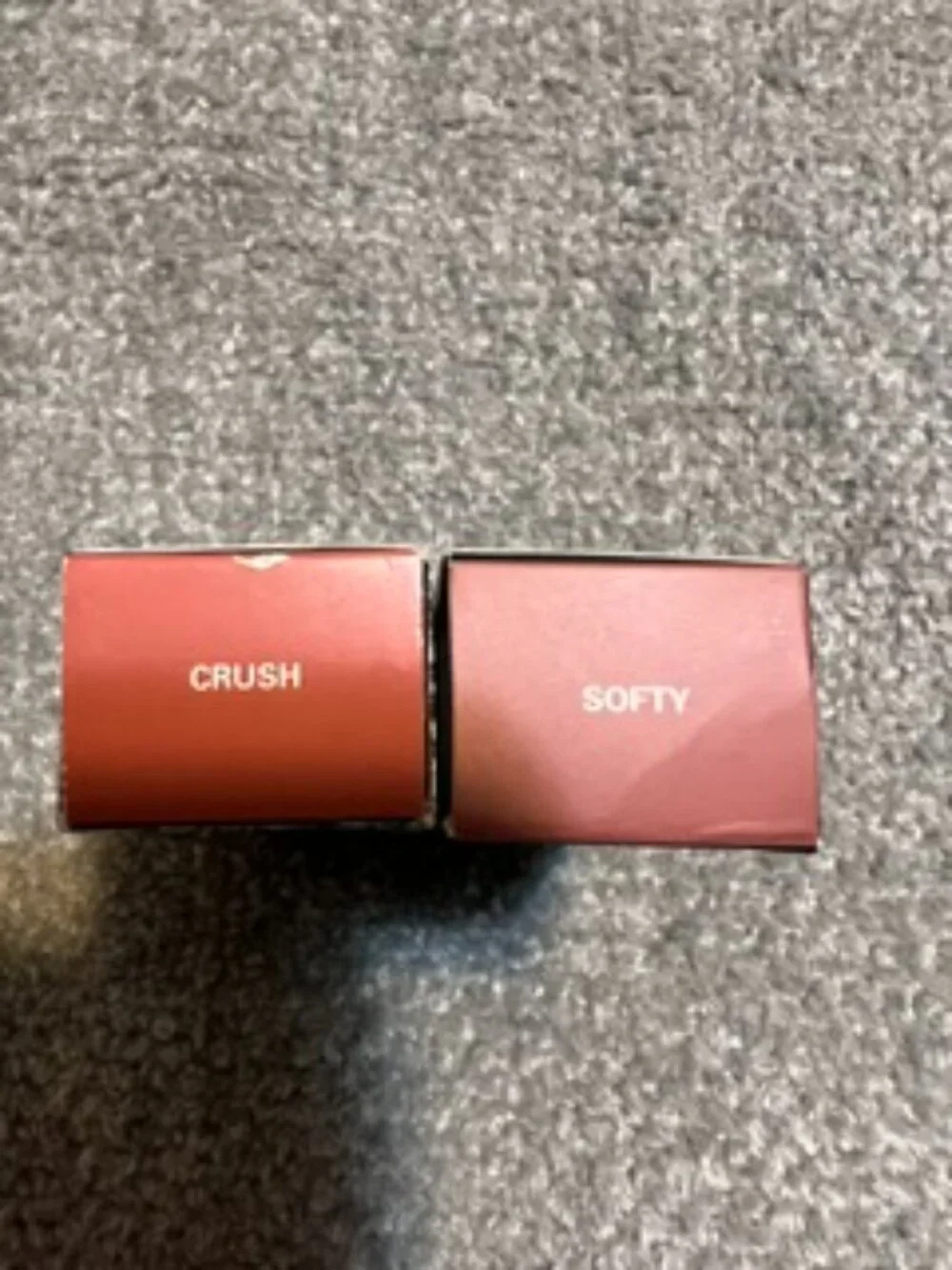 NWT 2 Full Size Anastasia Lip Velvets in Crush and Softy (neutrals)